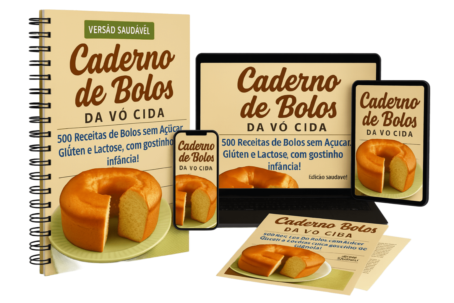 Receitas em múltiplos dispositivos